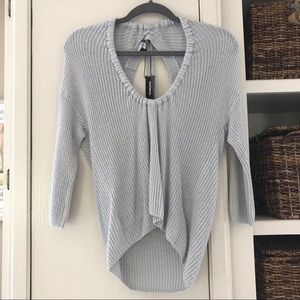 Express 3/4 sleeves sweater top